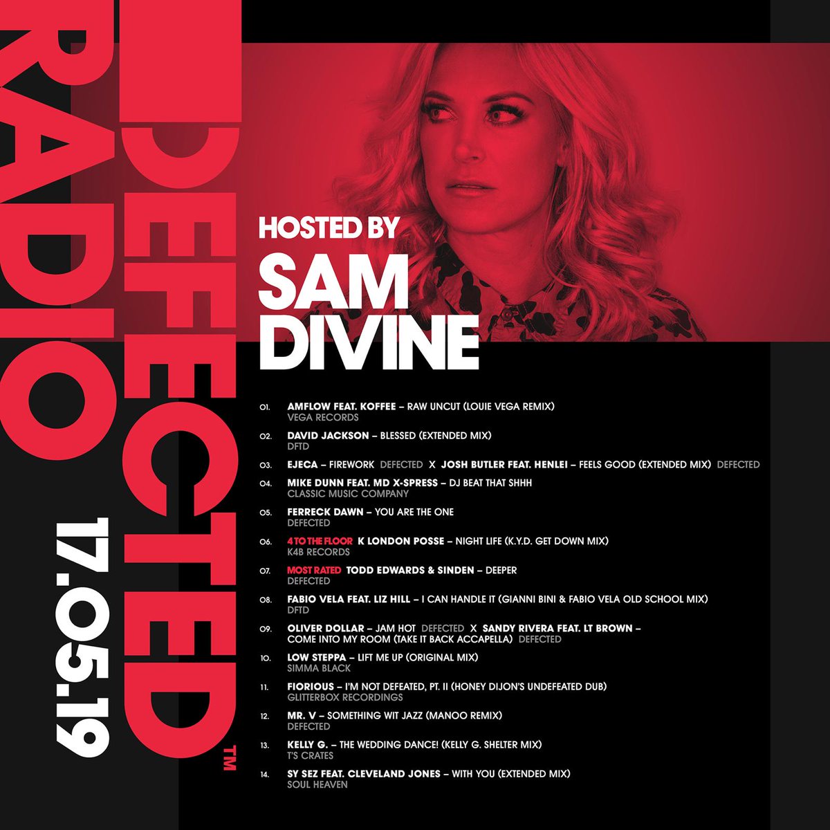samdivine's tweet photo. Start your week off the right way by listening back to Fridays @DefectedRecords radio show! 📻

Listen here: https://t.co/G9YarxYYB6 https://t.co/Rfsu5a66q1