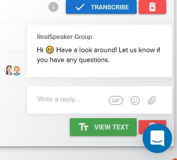 On our web-site - realspeaker.net we have a live-chat with feedback form. If you have some issues with transcribing your media or any questions- please send feel free and send us your request. We will happy to answer as soon as we can 🙌 #transcribing #mediaToText