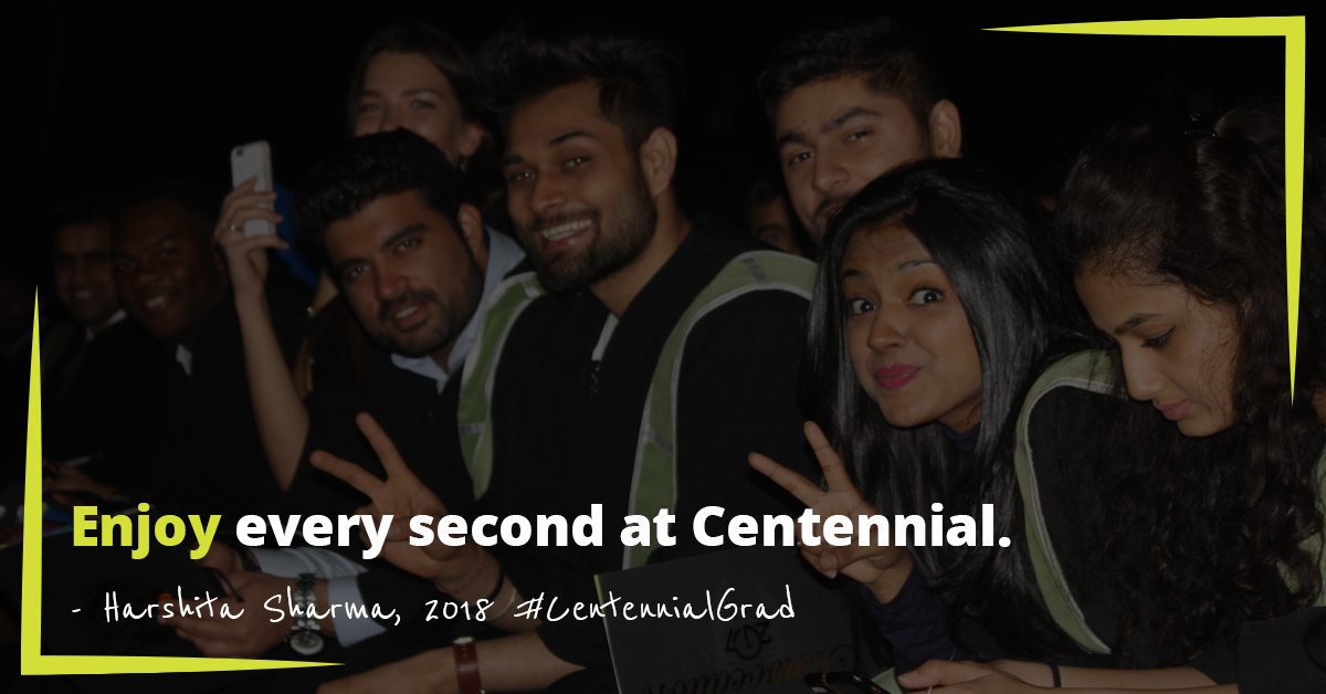CentennialEDU's tweet photo. Make the best of every moment of your life! #ShinyHappyPeople #LovingLife #MaketheBestofIt #MondayMotivation #CCAALife #CCGradvice #CentennialGrad https://t.co/DB2c9VgmbD