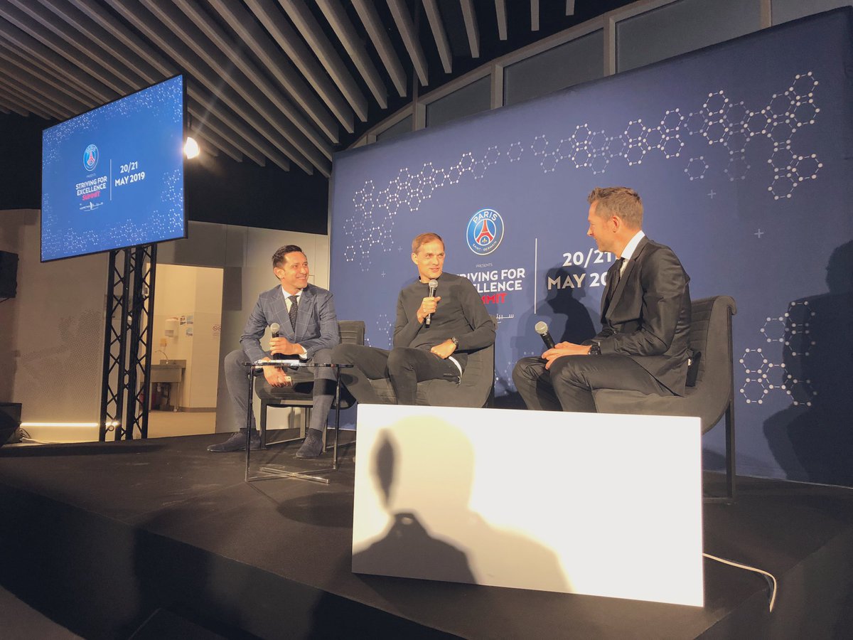 Aspetar's tweet photo. Experts from Aspetar leading ground-breaking discussions at @PSG_inside ‘Striving for Excellence’ summit taking place in Paris at Parc des Princes Stadium 🏟️ #PSGsummit2019 https://t.co/kHzOv5xwqB