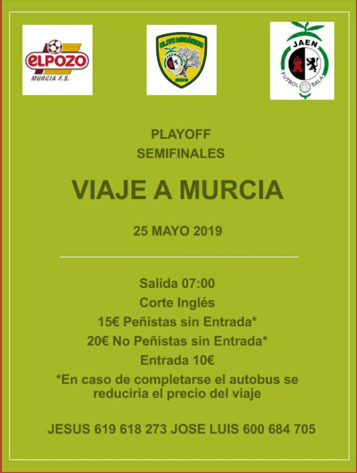 OlivoMecanico's tweet photo. Viaje a Murcia para el @ElPozoMurcia_FS vs @JaenFS https://t.co/nYwN8O0JPI