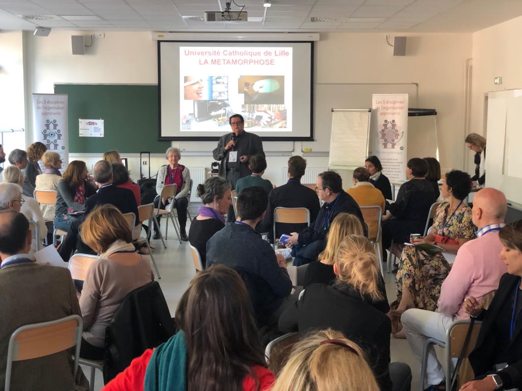 SOLFrance's tweet photo. Merci à tous les participants pour leur présence à la journée "Devenir acteur d'une société humaniste". Un merci particulier à nos partenaires @UnivCatholille @FondCathoLille  et @EKloreFrance https://t.co/QJ3mZCsEGA