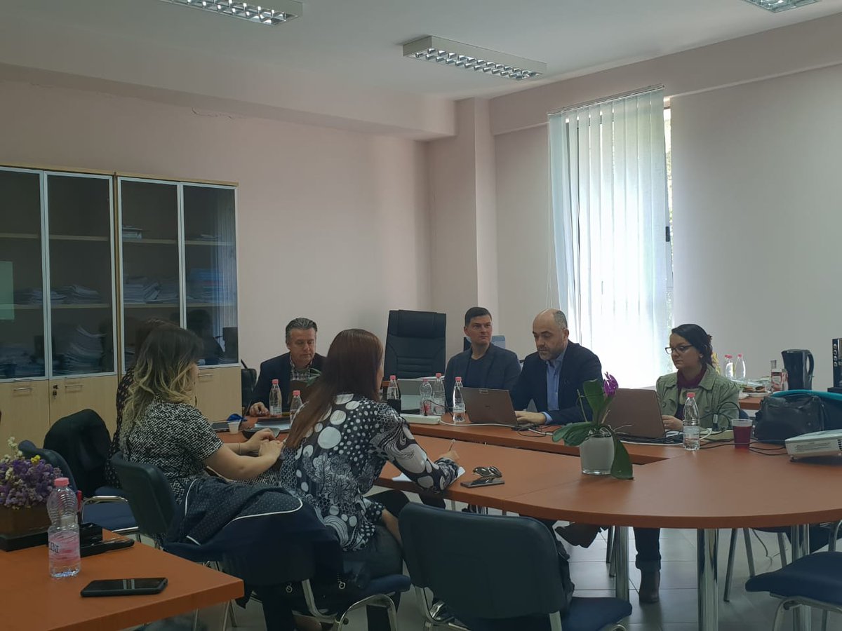 ACSIC_IT's tweet photo. Closing the @itg4au Assessment visit with the management meeting! Hope you enjoyed the trip! 
@UIBuniversitat in #Albania under the @EUErasmusPlus #CBHE #ITGovernance project https://t.co/N1MWDax6T4