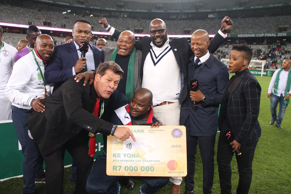 #FlashbackMonday

#OnThisDay last year - #NedbankCup champions🏆 

#EaLlaKoto 💪