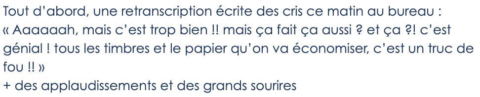 Quand tes clients découvrent ce que tu as automatisé pour eux 💥🎉😍 
👉 essentiel.io