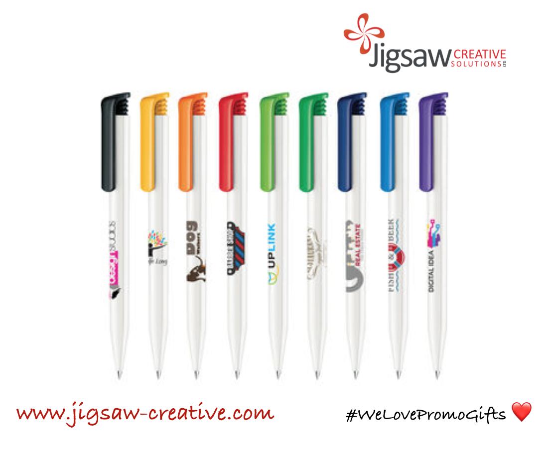 JigsawCreative's tweet image. With 1000&apos;s of #Branded pens to choose from we know that we will find one that is WRITE for your brand &amp;amp; budget 🖊

Here are a few of our favourites...

#BrandedPens #GettingItWrite #WereHereToHelp #BrandAwareness #Make2019TheYearOfYourBrand #GettingYourBrandInYourCustomersHand