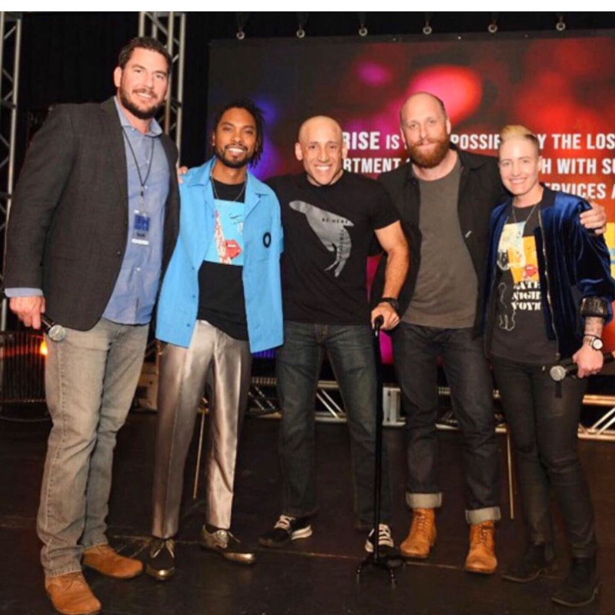 KevinHinesStory's tweet photo. Thank you @werise_la for having me back this year to talk all things mental health &amp; wellness. Sitting alongside my friends and advocates in this field is always a huge honor. Our stories have the power to heal. #BeHereTomorrow https://t.co/P72J2Kn9JX