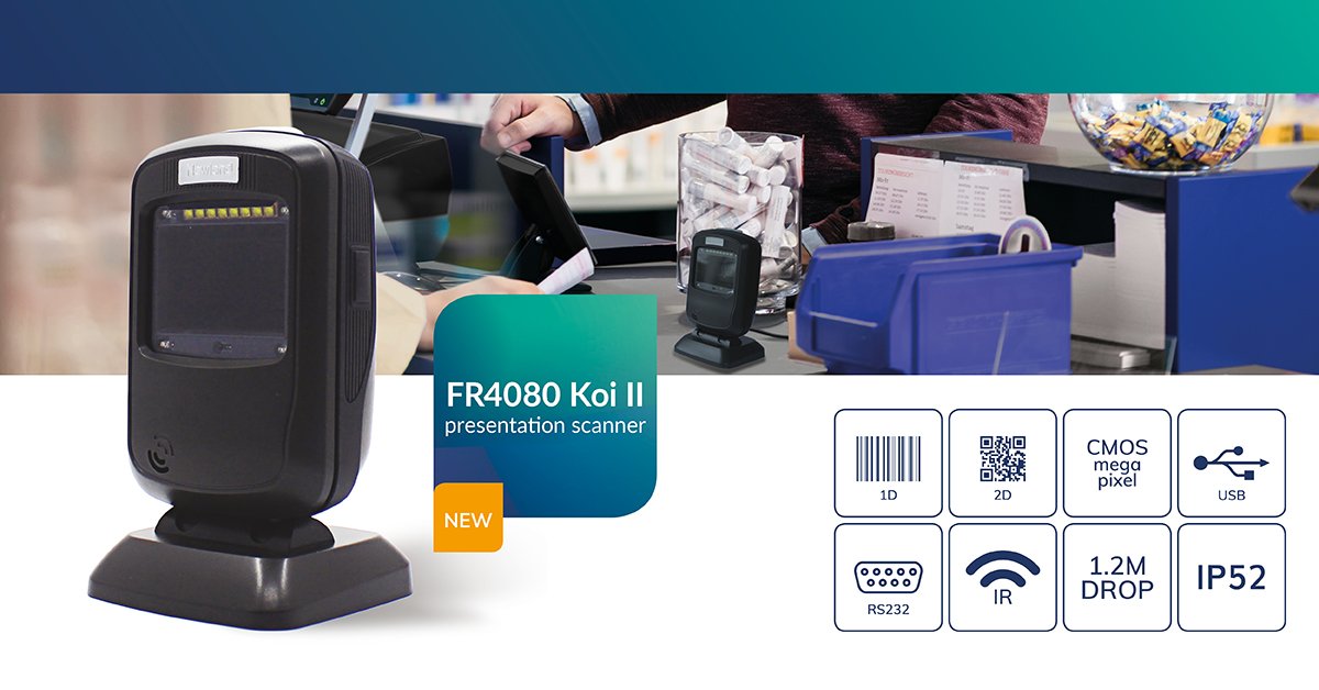 With innovation in mind, we're bringing you the first megapixel presentation scanner on the market. Say hello the the FR4080 Koi II! Read more about this exciting new project here: newland-id.com/news_items/the…