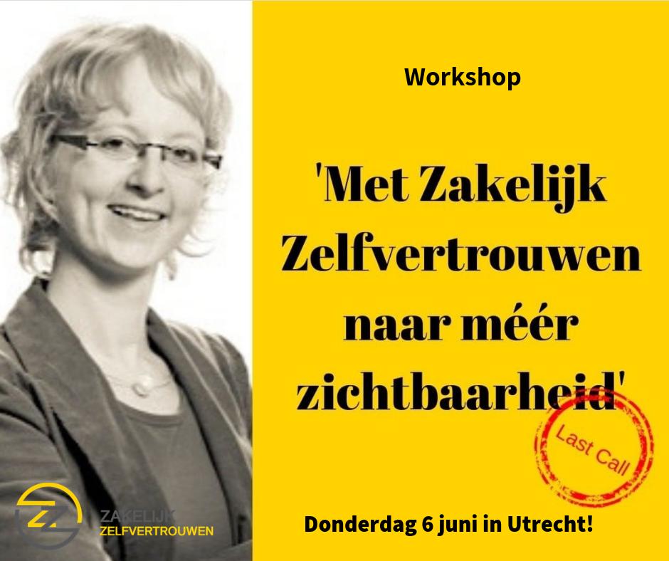 Kom langs, want Zakelijk Zelfvertrouwen kun je gewoon leren!! Aanmelden kan via: bit.ly/2Vq0u7d