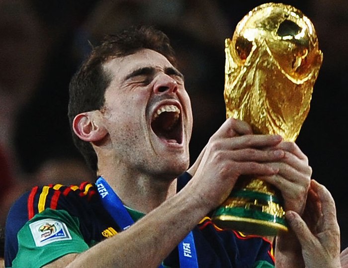 A World Cup winner turns 38 today!

Happy birthday to Iker Casillas. 