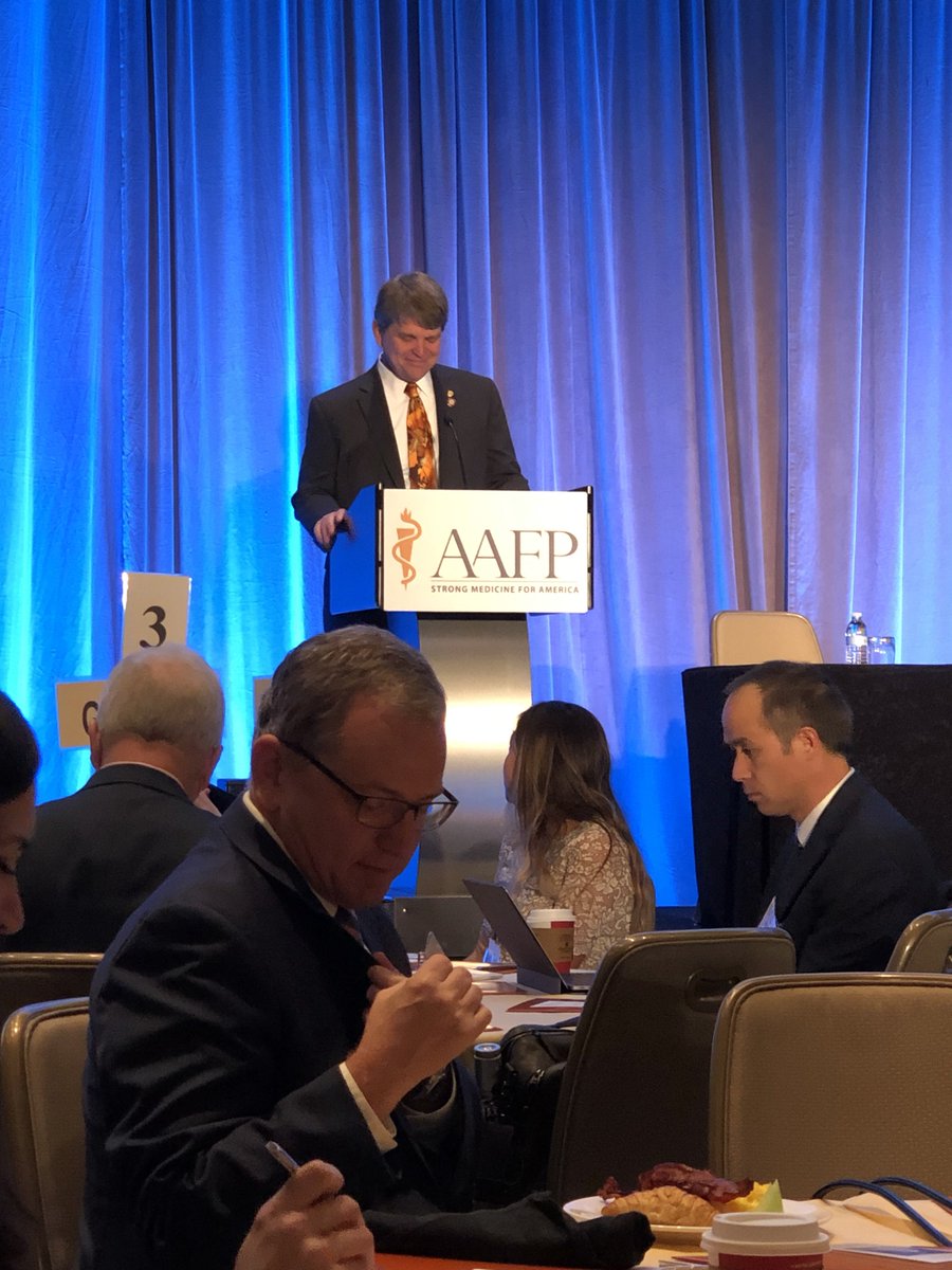 myncafp's tweet image. Family Medicine Advocacy Summit 2019 is underway.  #FMAS2019.  Hundreds of family physicians in DC learning about the issues to storm Capitol Hill tomorrow to improve healthcare for our country.  #FMRevolution @aafpprez @KLSmithMD @myncafp @nance_al