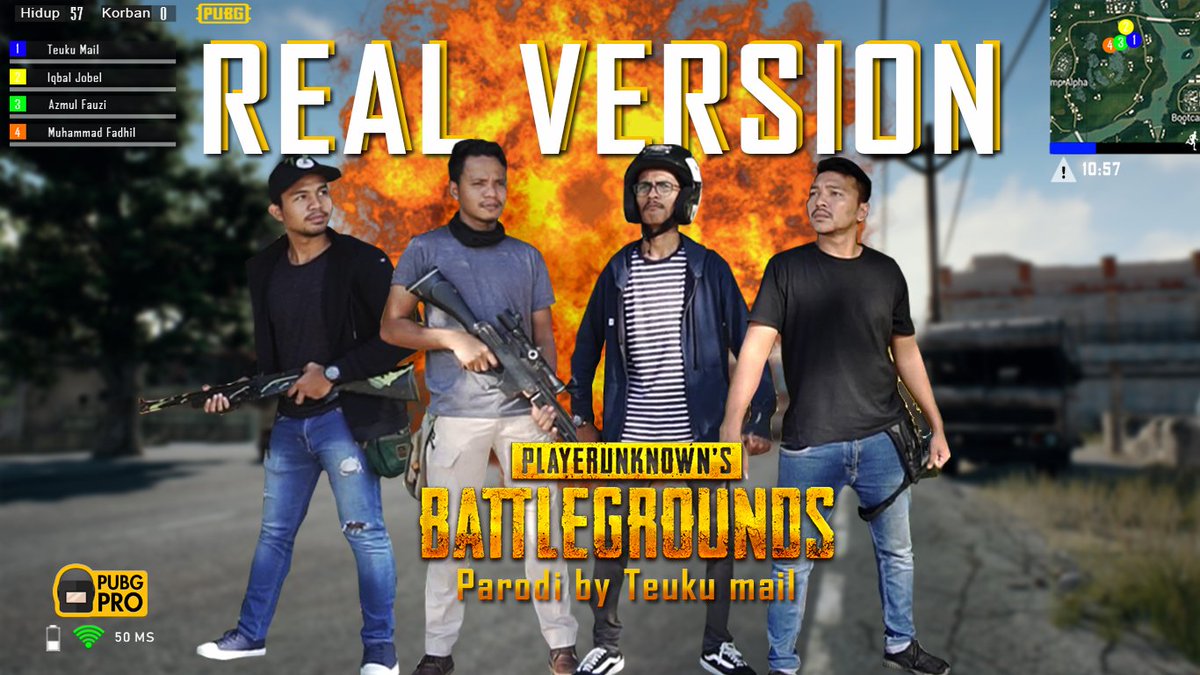 TeukuIsmail5's tweet photo. PUBG REAL VERSION 
https://t.co/lyozF9Dhc6

#PUBG #pubgmobile https://t.co/LjfAMB8kkA