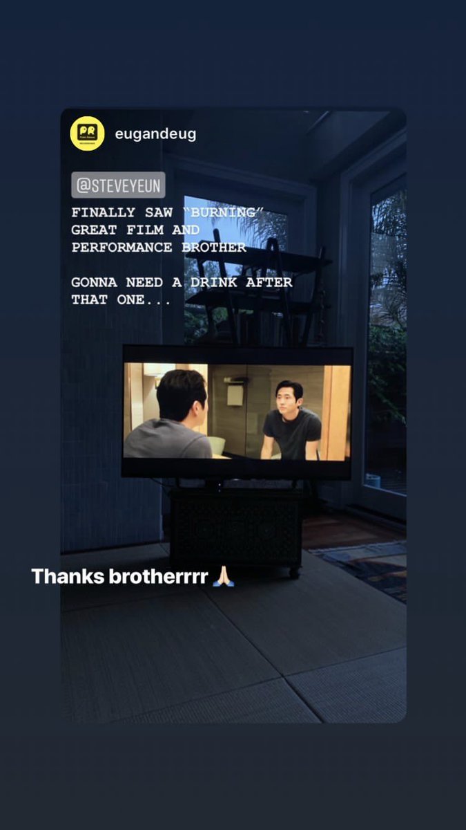 Steven_Yeun_FR's tweet photo. 📸| Steven via Instagram. https://t.co/JsEAppts8v
