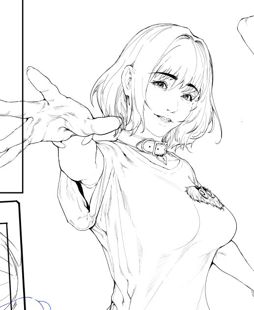 夏のハメチェキ集用に、りあむコスも描いてるんだよなぁー😉✌️ 