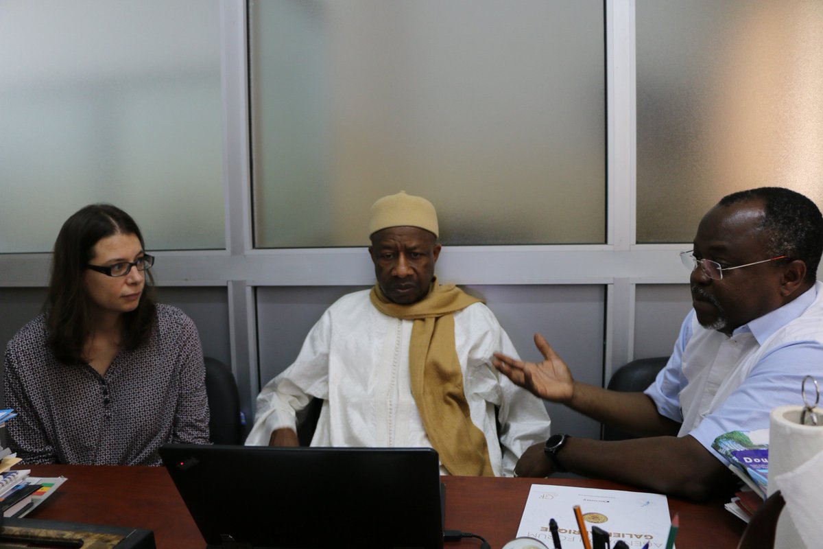 MARCAD7's tweet image. #MARCAD7 #MARCAD programme Director, Prof Oumar Gaye and @AO_ASPIRE Director Prof Bassirou Bonfoh, held a working session during Prof Bonfoh visit to discuss about the 2019 #DELTASAfrica Annual Meeting organisation, which will take place in Dakar/Senegal.
@AASciences