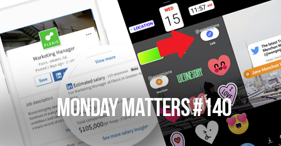 Benieuwd naar de laatste updates van Facebook &amp; LinkedIn? We vertellen je er alles over in Monday Matters 140:  po.st/4BdRWY