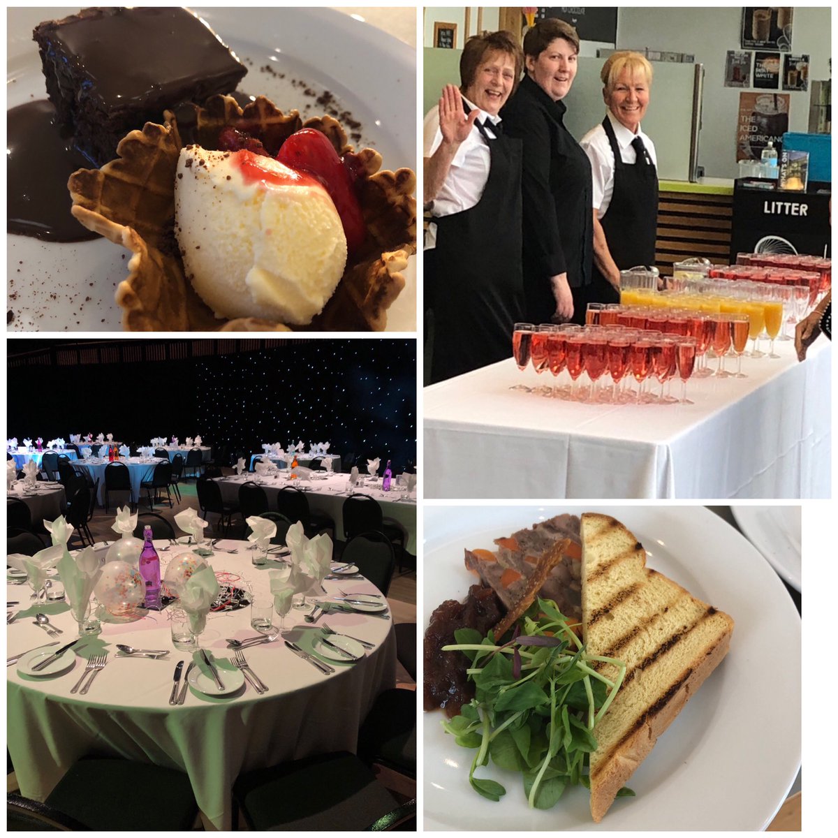 Tables set, glasses full ready for the 6th Form Leavers Dinner in the Princess Alexandra Auditorium <a href="/YarmSchool/">Yarm School</a> <a href="/MichelleHought3/">Michelle Houghton</a> <a href="/Richard10071972/">Richard hardy</a> <a href="/wendy48/">wendy wallace</a> <a href="/pippa05011/">Pippa Walker</a>