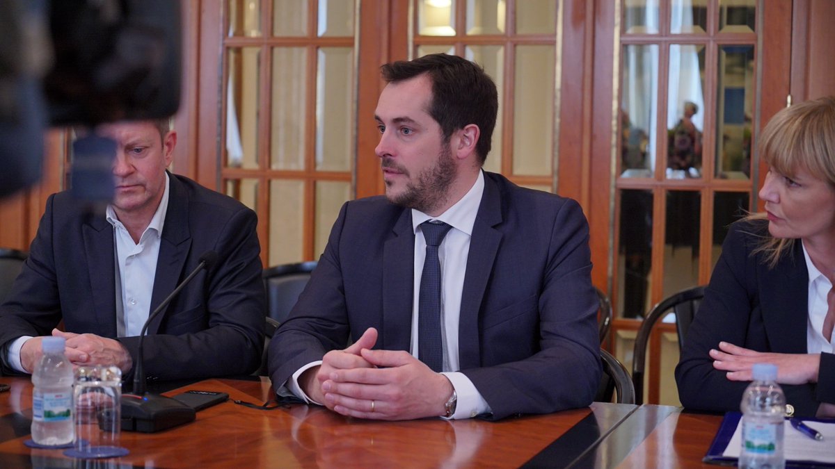 NicolasBay_'s tweet photo. 🇭🇷 « Il y a un lien fort qui existe entre la France 🇫🇷 et la Croatie, nous sommes heureux que ce pays ait récupéré sa pleine indépendance et sa pleine souveraineté. » #MENF #Zagreb https://t.co/fxvDze3SKz