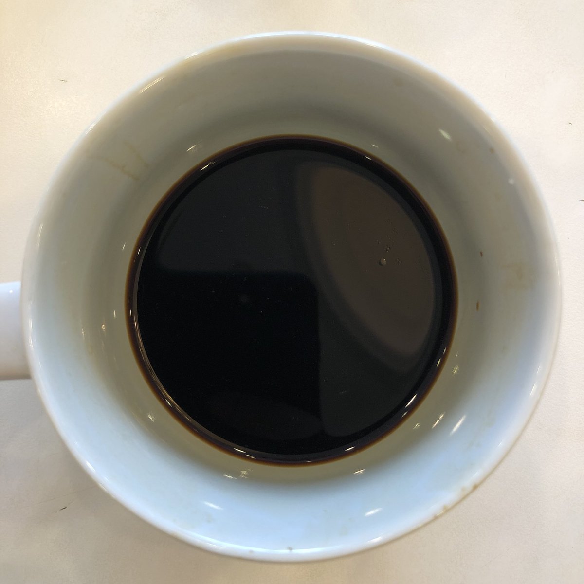 At the bottom of each cup lies all the answers to the workday. #coffee