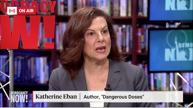 Drug plants "make differing levels of quality for different markets," says  @KatherineEban. "Their manufacturing standard can be whatever they can get away with. … If they're sending to other parts of the world [besides the U.S.] they lower their quality."