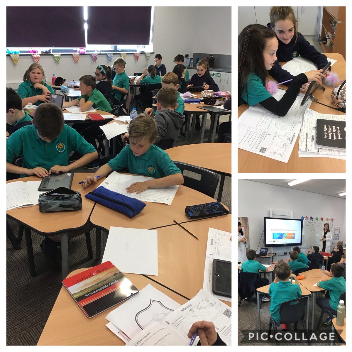pencoedprimary's tweet photo. UKS2:AW being introduced to an exciting research project, Polar Explorer, with @PencoedScience https://t.co/WB8qeE6V2q