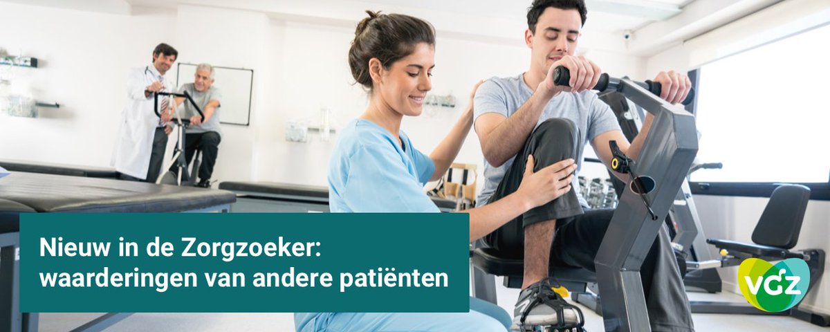 Nieuw in de Zorgzoeker: waarderingen van andere patiënten. Zo kies je nog makkelijker een zorgverlener die bij je past. Dit doen wij in samenwerking met <a href="/ZorgkaartNed/">ZorgkaartNederland</a> . Bekijk het hier: bit.ly/2w90dY2