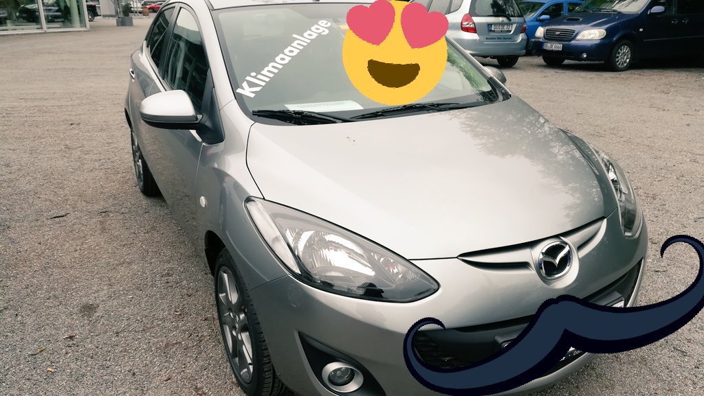 RainCrafts's tweet photo. Spätestens am Donnerstag kommst du mit nach Hause, meine Kleine. 😍🚗💨
Namensvorschläge? 🤗
#ErstesAuto #Mazda2 https://t.co/xgbEMKOwDB