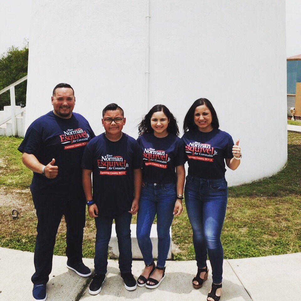 Norm4Constable's tweet photo. Good news everyone! The shirts are in and we have a lot more merchandise coming in the next couple of weeks. 

Please contact us to join our team and help Norman become your next Constable for Cameron County Pct. 1.

“A Constable Dedicated to Your Community.” #TeamEsquivel https://t.co/r5Ox6yP4EU