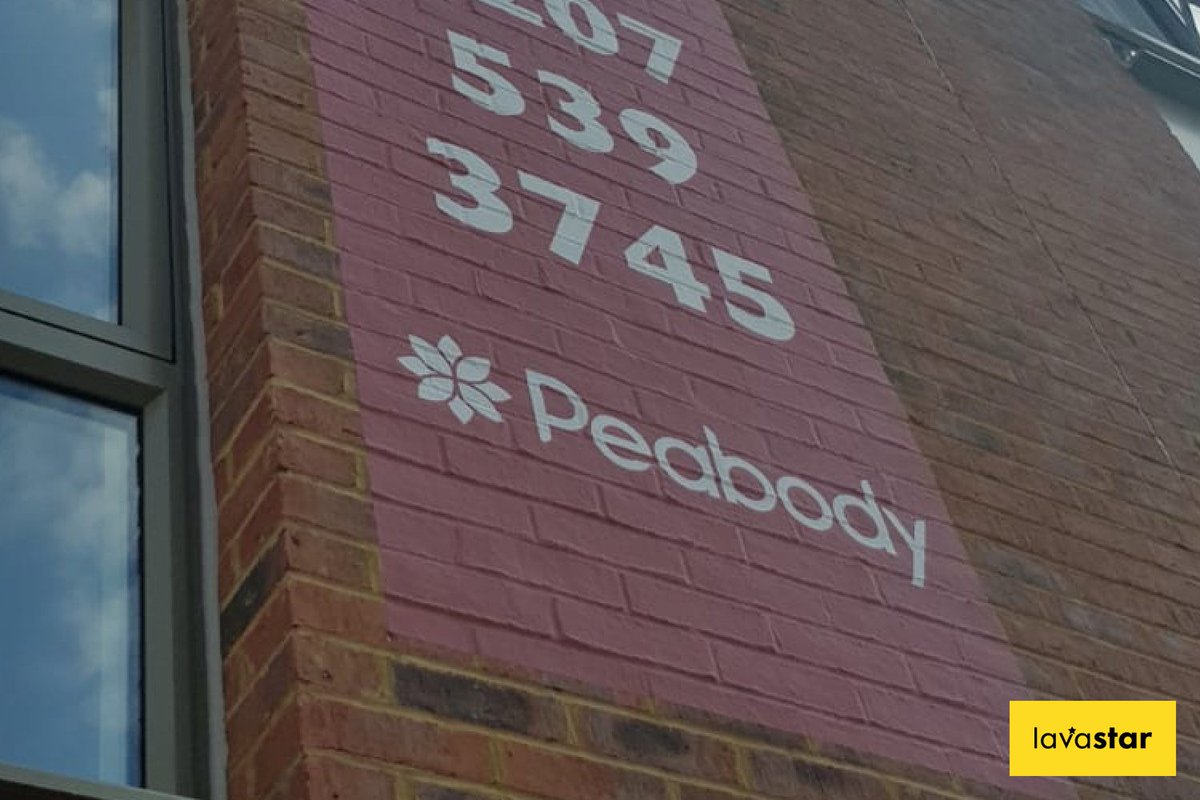 A vinyl brick wall wrap is a special type of printed vinyl which adheres perfectly to brickwork. The vinyl can be printed with any design imaginable. Ideal for adding branding to an event venue, advertising in city streets or on shops and restaurants  #brickwrap #largeformatprint