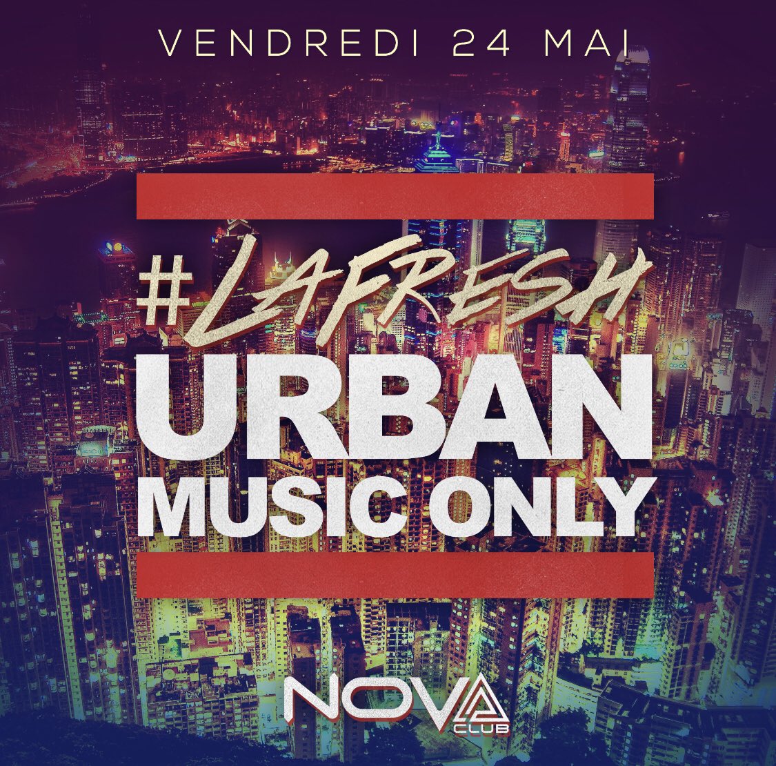 novaclub45's tweet photo. VENDREDI 24 MAI C’EST LE RETOUR DE #LAFRESH !

100% URBAN MUSIC NON STOP 🤘🏻

ENTRÉE GRATUITE POUR TOUS AVANT 01:00 ! https://t.co/KcIGHJvedi
