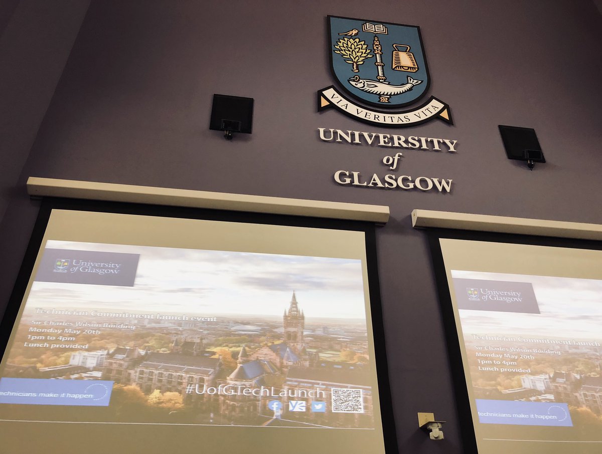 kellyvere's tweet photo. Thrilled to be @UofGlasgow for the launch of their @TechsCommit. A packed venue &amp; an exciting programme ahead! #UofGTechLaunch https://t.co/QtiTy5oPIX