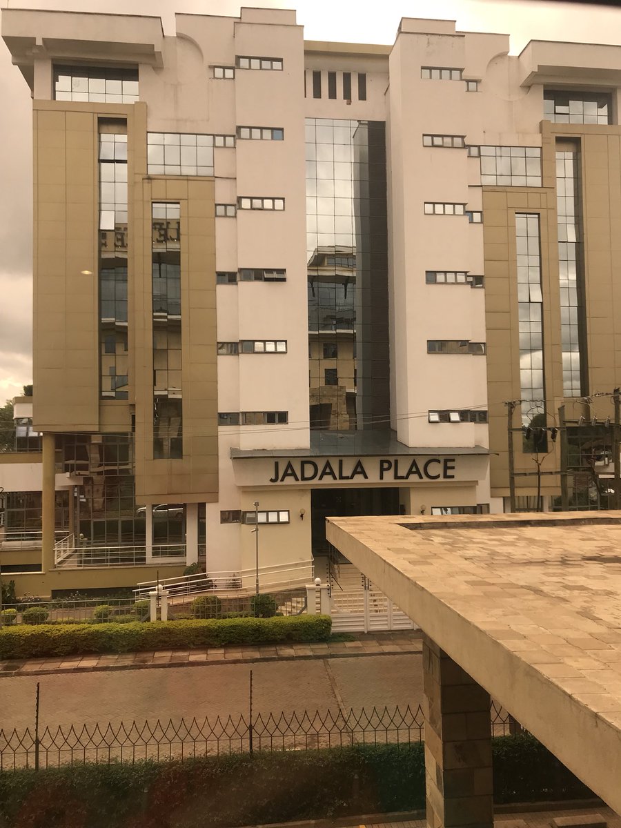 LMR1213's tweet photo. Short commute today.  My view of the Starkey Nairobi Office from my hotel room. https://t.co/mF0cHCVT20