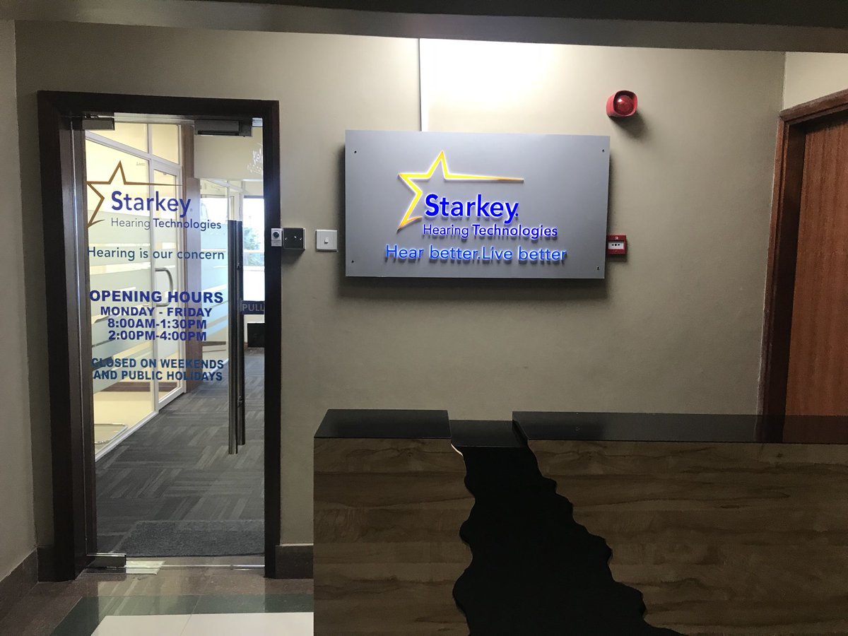 LMR1213's tweet photo. Short commute today.  My view of the Starkey Nairobi Office from my hotel room. https://t.co/mF0cHCVT20
