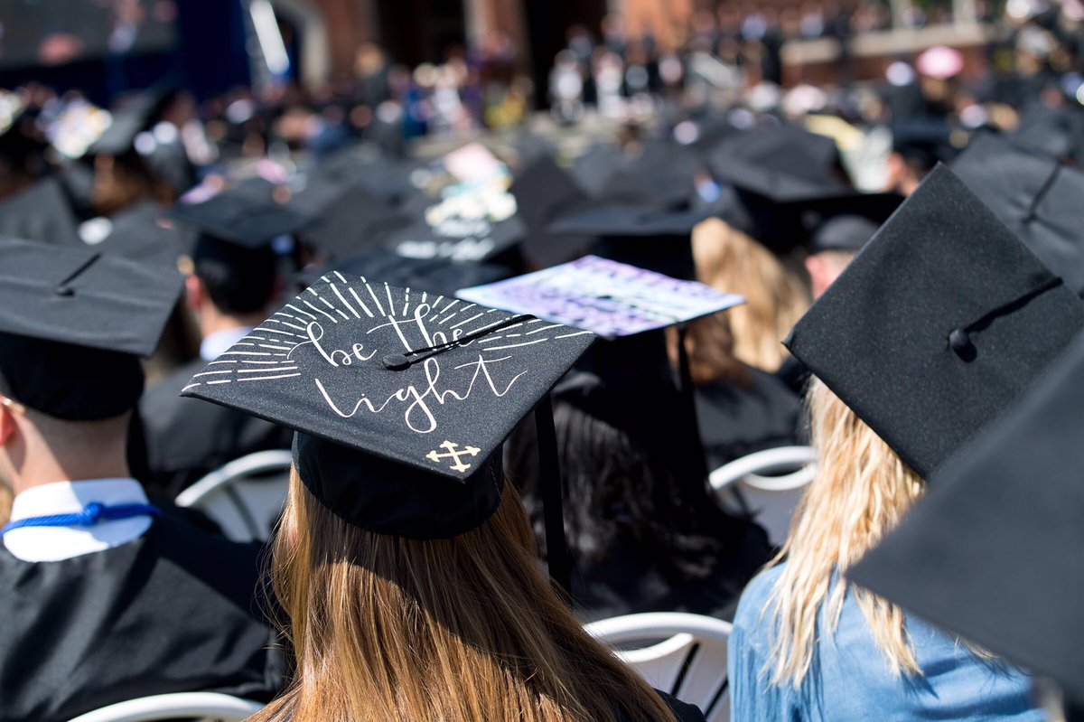 Thank you, Class of 2019. Now go forth and set the world on fire. #jcugrad