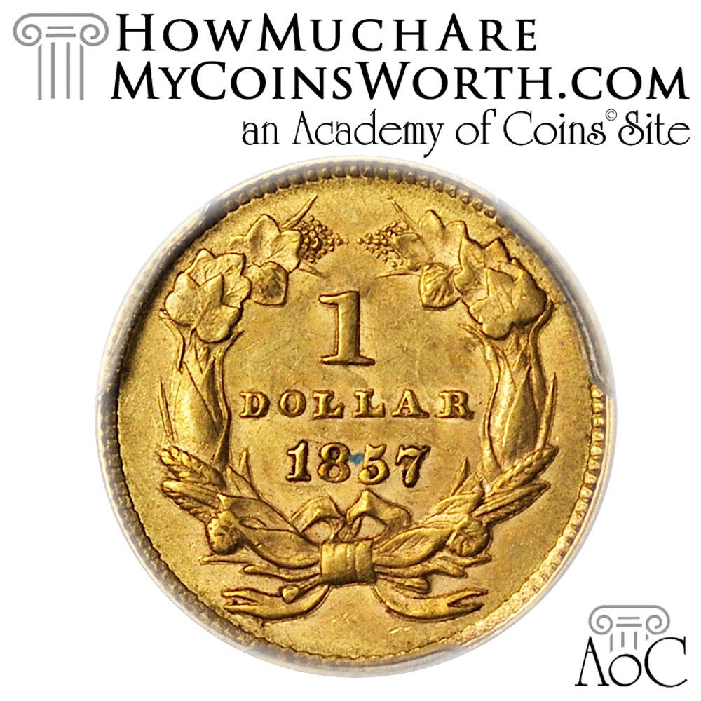 hmamcw's tweet photo. https://t.co/sZI6MS6vk6 Daily Coin:
1857 Gold Dollar, PCGS AU58
Sold for $264 on 12/19/18
PCGS Price Guide AU58: $360
NGC Price Guide AU 58: $390
Sold by Stack's Bowers
Auction info by: https://t.co/sZI6MS6vk6
How much is my Gold Dollar worth?
#dollarmondays #golddollars https://t.co/d1QaXl5QpN