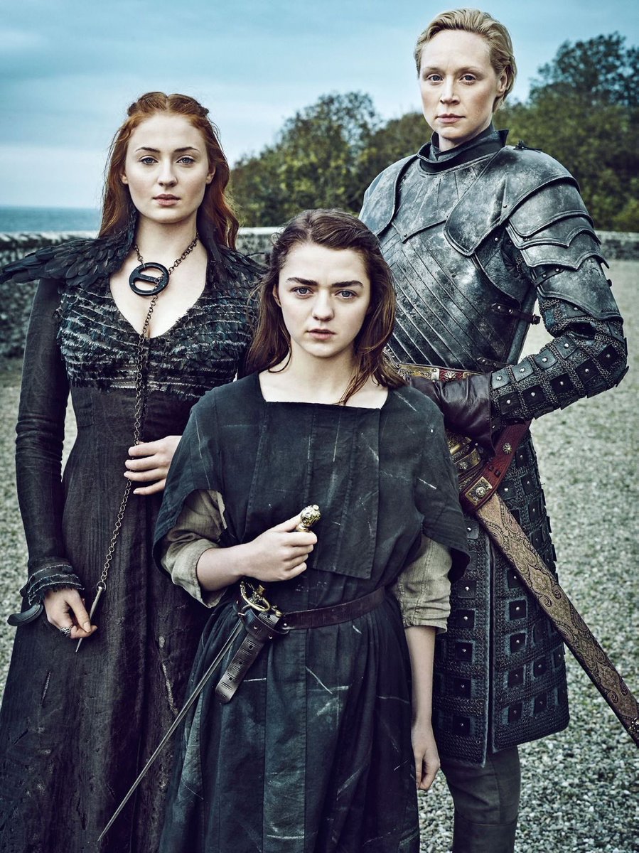 JasmineBleu's tweet photo. My girls survived and prospered. Can’t help but be happy about that... #GameofThrones https://t.co/fOE43bVXdJ