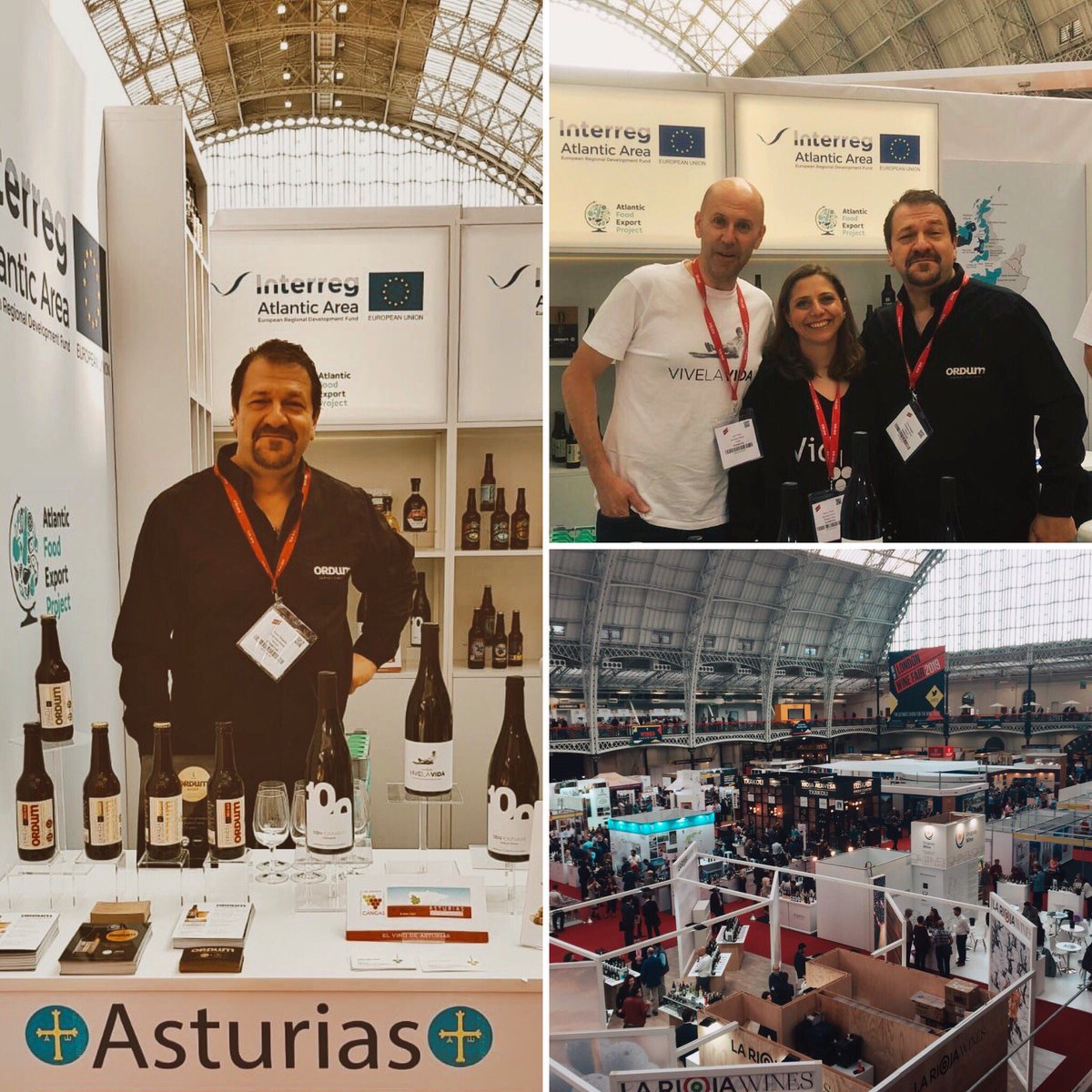 cervezaOrdum's tweet photo. Ordum🍻 está en @london_wine_fair 🍇rodeada de fantásticos caldos. Lo que más contentos nos pone es que algunos sean de Cangas de Narcea y estén producidos por amigos @BodegaVidAs 
.
.
.
#ordum #cervezaordum #cervezaasturiana #productoasturiano #lwf19 #atlanticfood https://t.co/nHeaMT2nZe