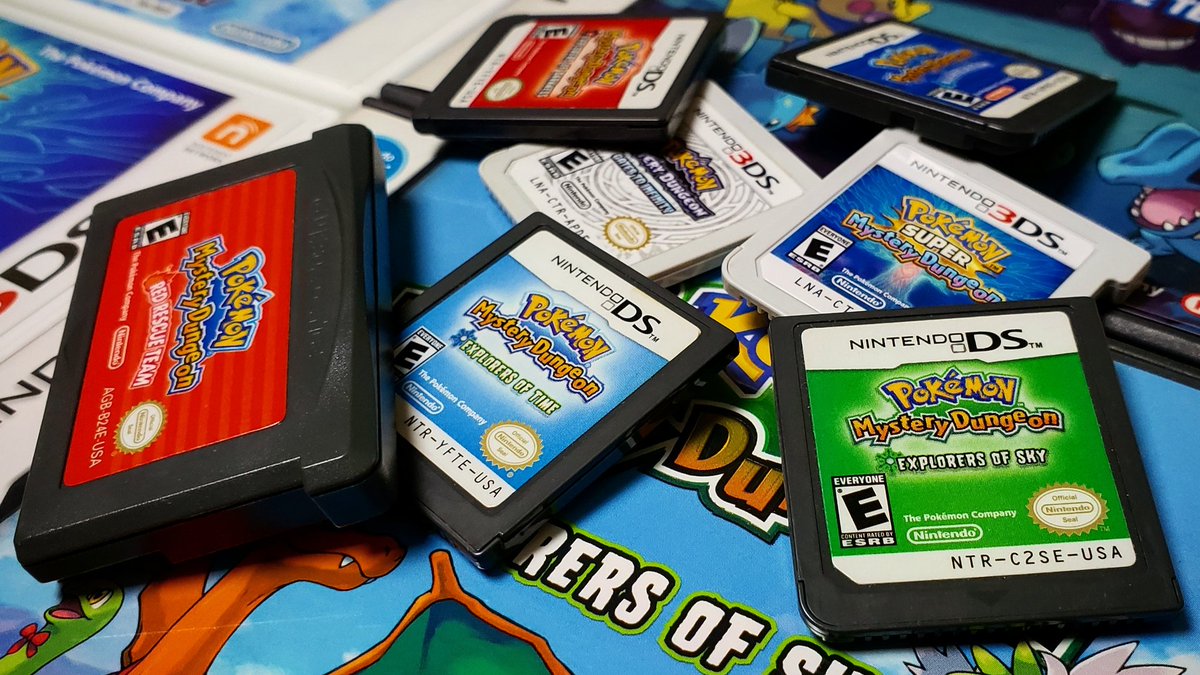 dandan_gaming's tweet photo. The Pokémon Mystery Dungeon games are some of the best spin-off titles!

The mainline Pokémon games have never had an amazing story but these games more than make up for it!

#Pokemon #PokemonMysteryDungeon
#BlueRescueTeam #ExplorersOfTime
#ExplorersOfDarkness
#ExplorersOfSky https://t.co/dIlzbg9TUY