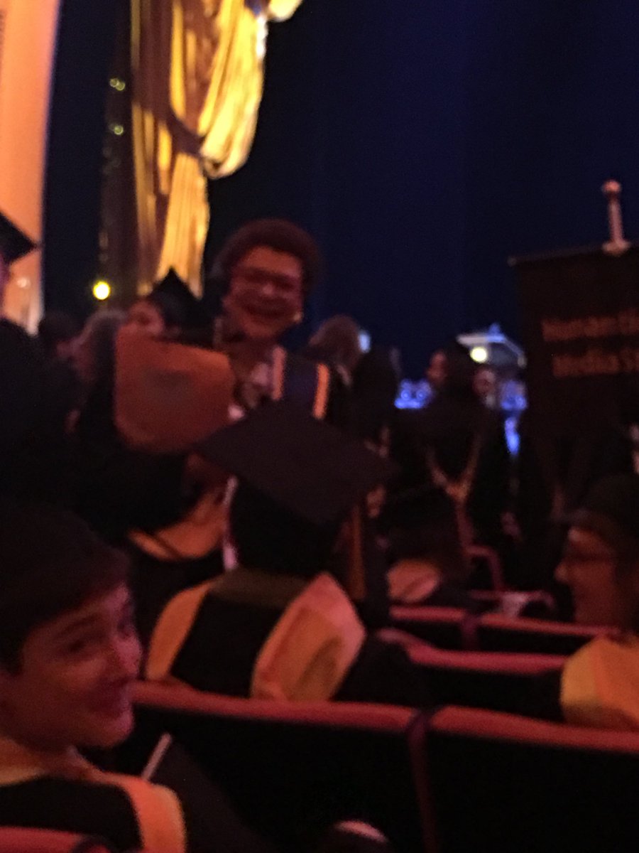 Curley1's tweet photo. thank you for everything, Vinette! #prattgrad19 https://t.co/o4bEIiXM0M