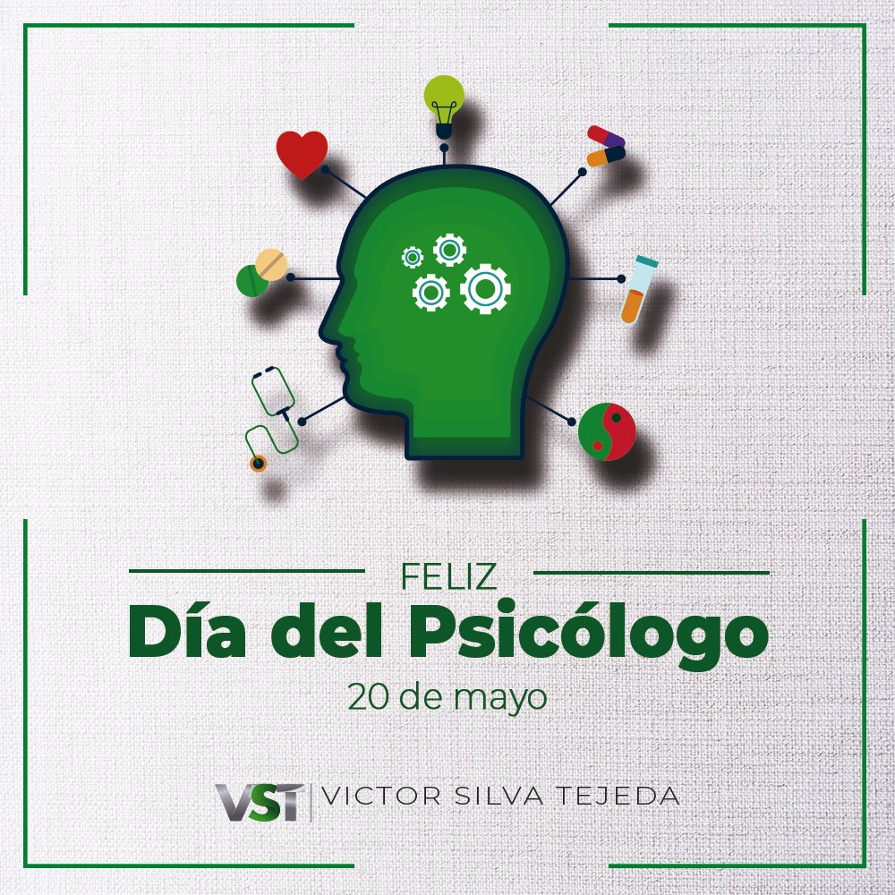 VictorSilvaMich's tweet photo. Felicitamos a todos los profesionales que se especializan en la salud mental, a través de su estudio en el comportamiento o la conducta. ¡Feliz día a todos los psicólogos!
#DíaDelPsicólogo https://t.co/FcgNgTVGnq