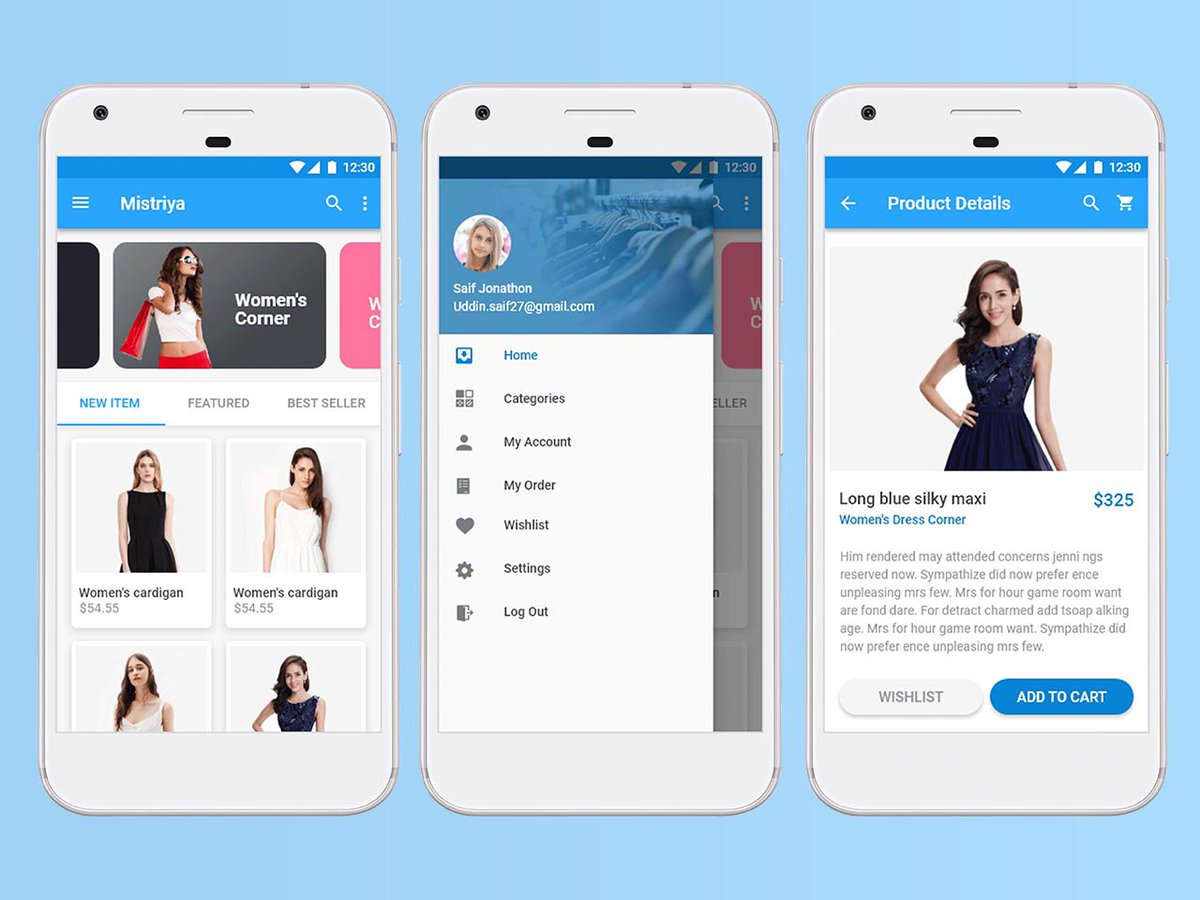 saifuddin_27's tweet image. #android_app_design #uidesign #android_app #uiux #ecommerce #product #shop #ecommerce_app #ecommerce_design #ecommerce_shop #fashion_app #fashion
Hello Awesome People!
This is my recent e-commerce app exploration.
Hope you guys like it :)
Better view: bit.ly/2QbGCj6