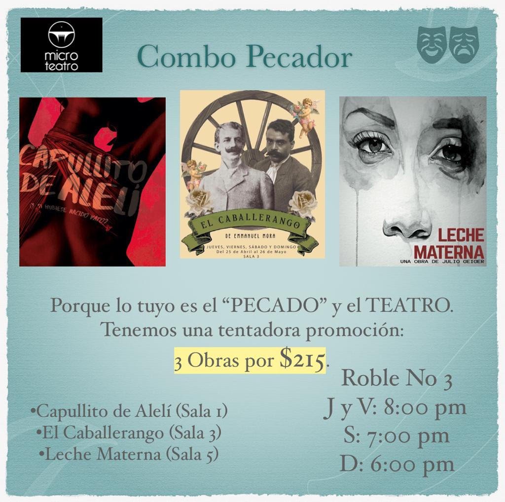 Escuchando a mis amigos @EddWolfgang y @RusselActor de la obra  #ElCaballerango en <a href="/RadioUNAM/">Radio UNAM</a>. Saludos a todo <a href="/CinemaGarage1/">CINEMA GARAGE</a> 
Visiten <a href="/MicroTeatroMex/">MicroTeatroMexico</a> y disfruten de ésta y otras propuestas teatrales, entre ellas #LecheMaterna <a href="/lechematernamtm/">Leche Materna MTM</a> y <a href="/capullitomt/">Capullito de Alelí</a>