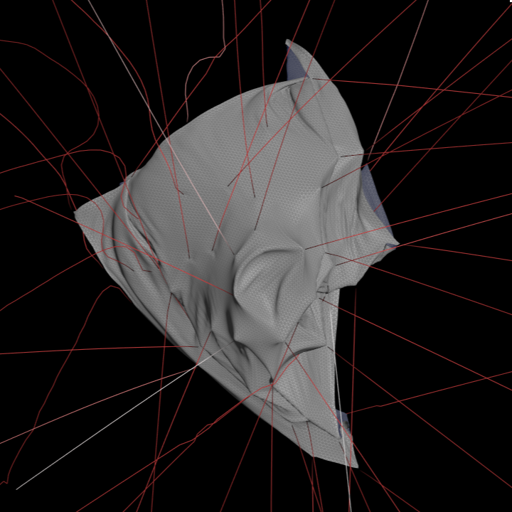 Houdini vellum & grains experiments / Twitter