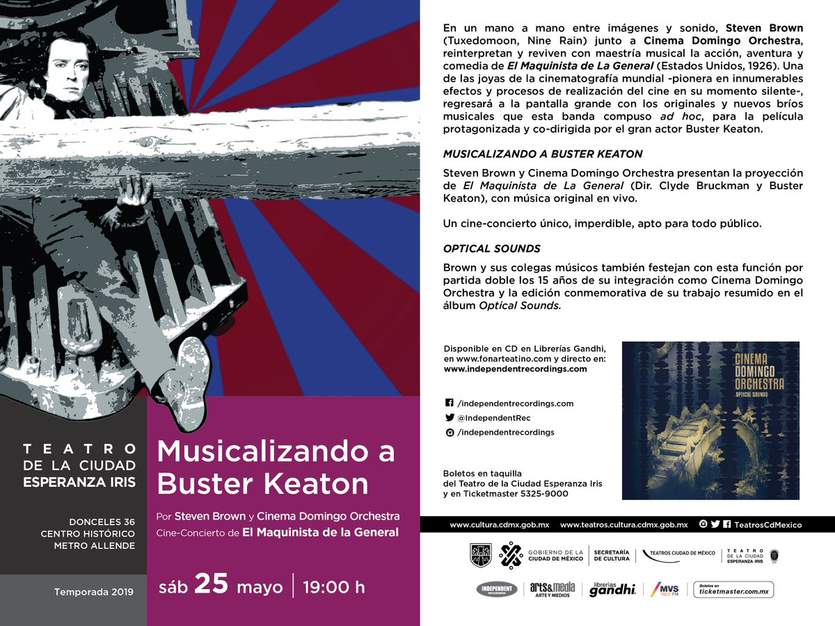 IndependentRec's tweet photo. Hey amig@s de @THUMPenEspanol están todos bienvenidos a una experiencia que pocas veces tenemos el lujo de tener: un Cine-Concierto con cartel de lujo! Si quieren saber más, aquí: https://t.co/EBCzxxaAtF https://t.co/jNPnK9Dnub