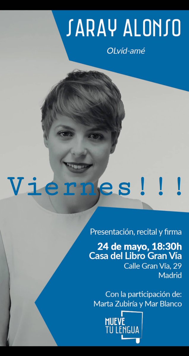 Este viernes... Presentación!!