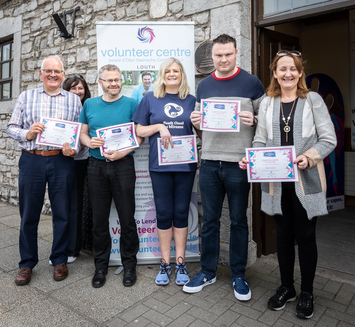So we had the most amazing National Volunteering Week last week. And it was all thanks to the committed and inspiring team of volunteers who help us out every week of the year. Take a bow lads and lassies! #NVW2019 #WhyIVolunteer #LouthChat