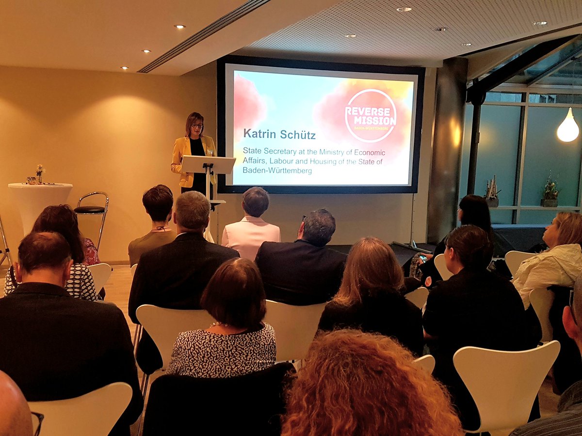 Today we're kicking off a new Reverse Mission hosted by <a href="/SteinbeisGlobal/">Steinbeis</a> in <a href="/BWjetzt/">Nicht mehr @bwjetzt</a>. Great to meet all our members!