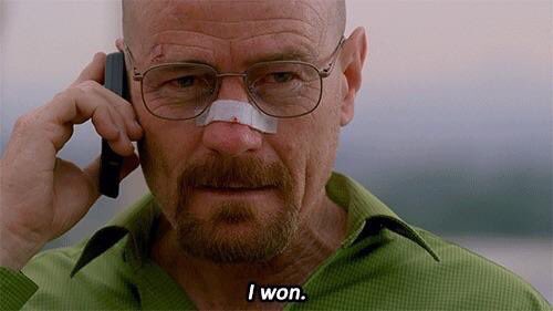 Yes_ThatGuy's tweet photo. Breaking Bad after #GameOfThonesFinale https://t.co/G4BvrikKTp