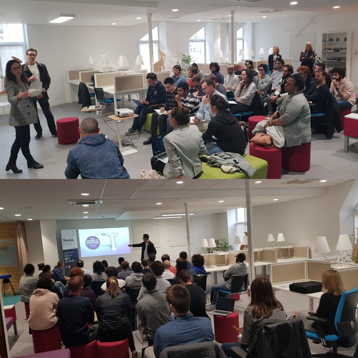 Digital Learning Program 📲
Merci à Grant Hull, PDG de Enabled Solutions.
Le  Digital Learning Program du ThincLab Châlons démarre, apprenez à créer votre application en 15 heures de formation ! ⏳
@IntlUAdel
#Digital #Application #ThincLabChalons #Incubateur #GrandEst