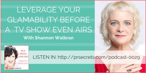 soundbitesiren's tweet photo. Leverage Your Glamability Before a TV Show Even Airs ShannonWalbran guests #BeAMediaDarling https://t.co/JSFJMyH83v https://t.co/V2cdpYOw3i